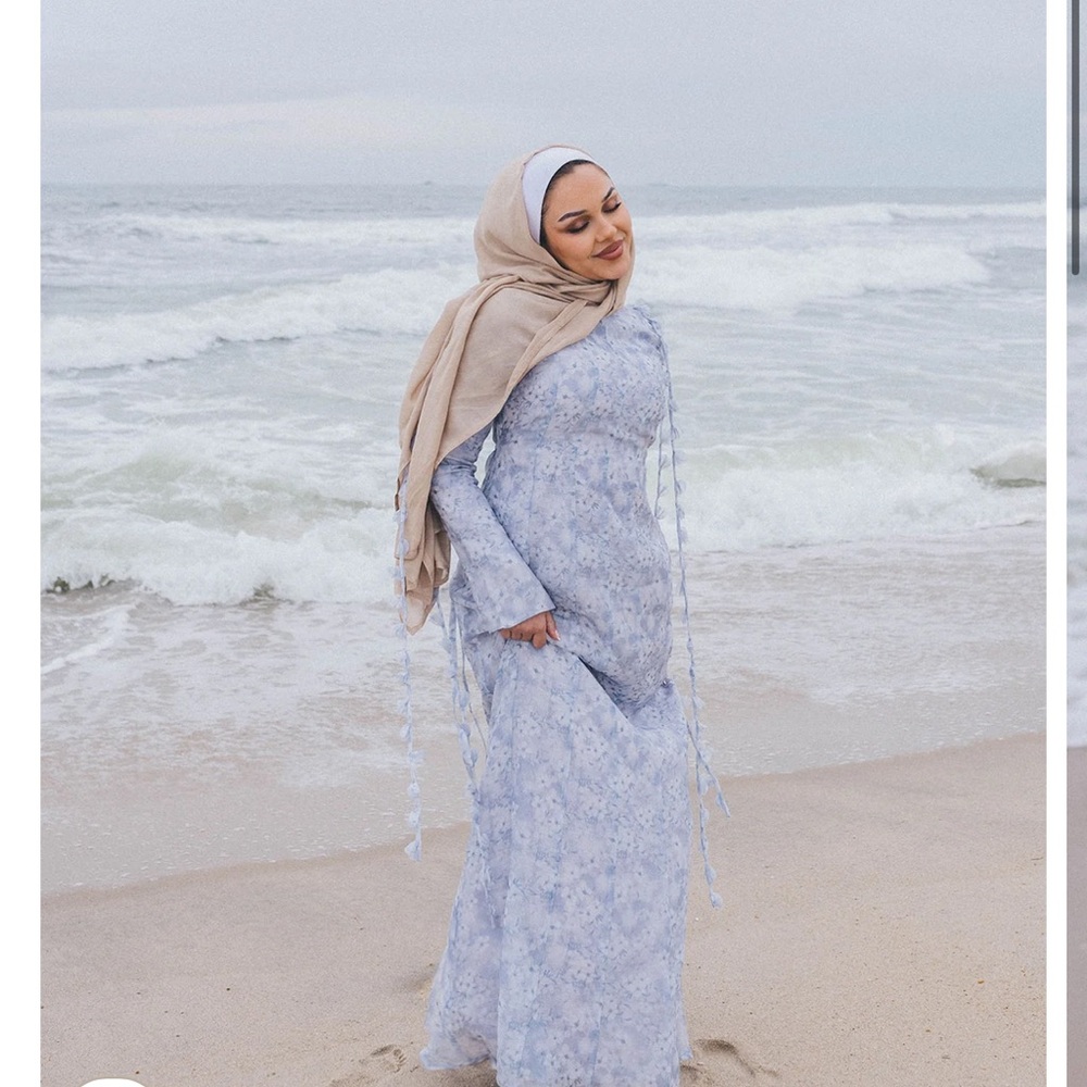 lameera moda nailea blue dress size L